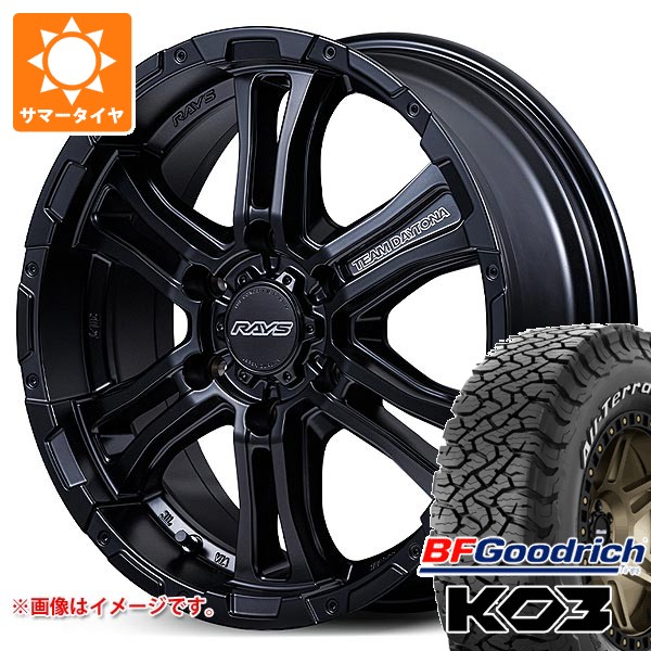 トヨタ ハイエース 200系用 2026年製 サマータイヤ BFグッドリッチ オールテレーンT/A KO3 LT215/70R16 100/97S ホワイトレター レイズ FDX-AG 6.5-16