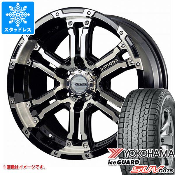 5本セット FJクルーザー 10系用 スタッドレス ヨコハマ アイスガード SUV G075 LT285/70R17 121/118Q レイズ デイトナ FDX :fdxdk 37799 t801005yt 5:タイヤ1番