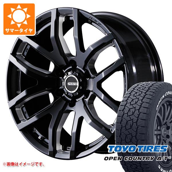 サマータイヤ 265/70R17 115T トーヨー オープンカントリー A/T3 ホワイトレター レイズ デイトナ FDX F6 8.0 17 :fdxf6b8 41270:タイヤ1番