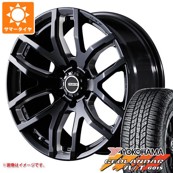 ハイラックスサーフ215系用 サマータイヤ ヨコハマ ジオランダー A/T G015 LT265/65R17 120/117R アウトラインホワイトレター レイズ デイトナ FDX F6 8.0 17 :fdxf6b8 34520 t801055yt:タイヤ1番