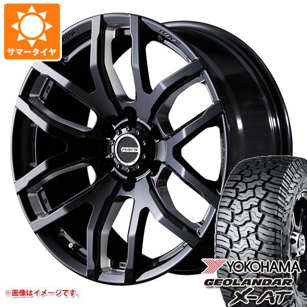 FJクルーザー 10系用 2024年製 サマータイヤ ヨコハマ ジオランダー X AT G016 LT265/70R17 121/118Q ブラックレター レイズ デイトナ FDX F6 8.0 17 :fdxf6b8 33341 t801004yt:タイヤ1番