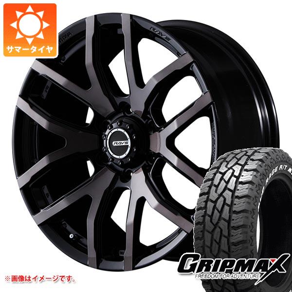 ハイラックス 120系用 サマータイヤ グリップマックス マッドレイジ R/T MAX LT265/60R18 119/116Q ホワイトレター レイズ デイトナ FDX F6 8.0 18 :fdxf6kz 36515 t80997yt:タイヤ1番