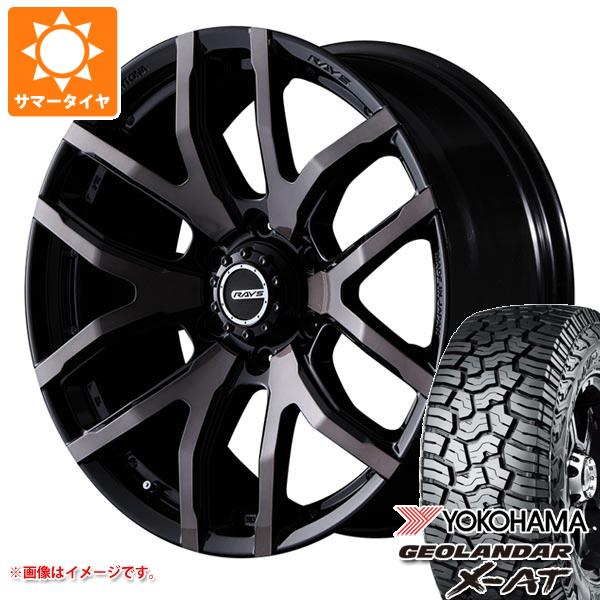 FJクルーザー 10系用 サマータイヤ ヨコハマ ジオランダー X AT G016 LT285/70R17 121/118Q ブラックレター レイズ デイトナ FDX F6 8.0 17 :fdxf6kz 41326 t801005yt:タイヤ1番