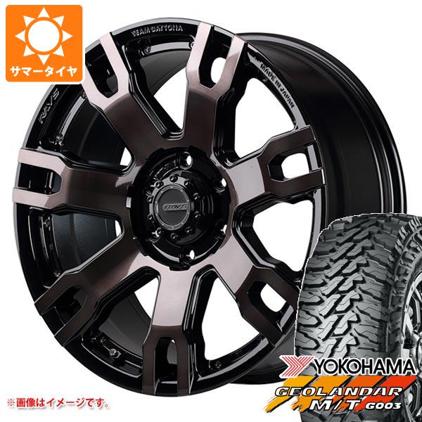 FJクルーザー 10系用 サマータイヤ ヨコハマ ジオランダー M/T G003 LT285/70R17 121/118Q  レイズ デイトナ FDX F7S 8.0-17