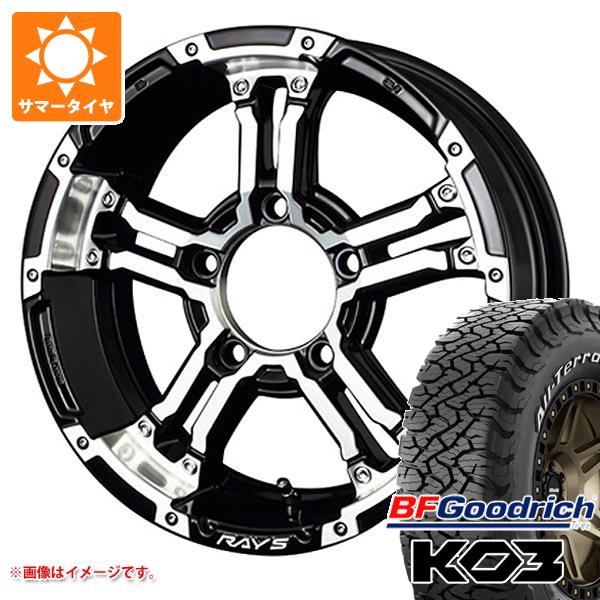 5本セット ジムニー用 2026年製 サマータイヤ BFグッドリッチ オールテレーンT/A KO3 LT175/80R16 92S ホワイトレター レイズ デイトナ FDX-J 5.5-16