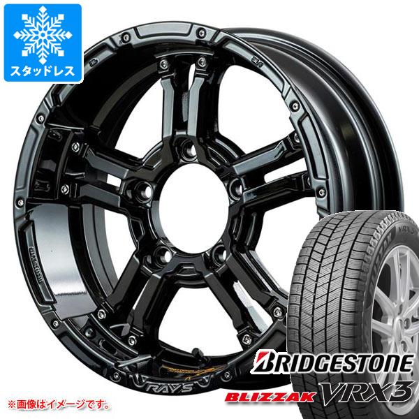 5本セット スズキ ジムニーノマド JC74W用 スタッドレス ブリヂストン ブリザック VRX3 215/70R16 100Q レイズ デイトナ FDX-J コレクション