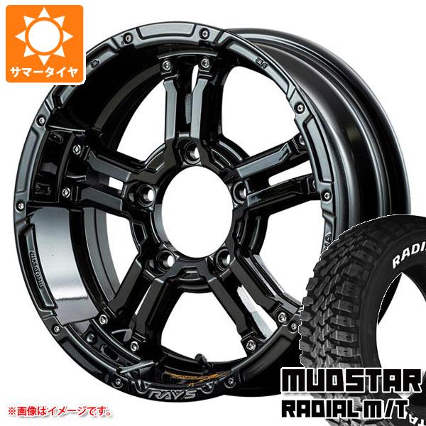 5本セット ジムニーシエラ JB74W用 サマータイヤ マッドスター ラジアル M/T 215/70R16 100T ホワイトレター レイズ デイトナ FDX J コレクション 5.5 16 :fdxjcs 34822 s86770zk 5:タイヤ1番