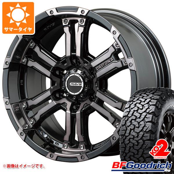 FJクルーザー 10系用 サマータイヤ BFグッドリッチ オールテレーン T/A KO2 LT285/70R17 116/113S ブラックレター レイズ デイトナ FDX コレクション 8.0 17 :fdxk1 36031 t801005yt:タイヤ1番