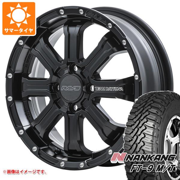 エブリイバン DA17V用 サマータイヤ ナンカン FT-9 M/T 165/60R15 77S ブラックレター レイズ デイトナ FDX-K 5.0-15｜tire1ban