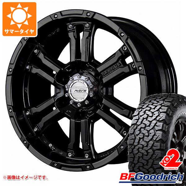 ランドクルーザー プラド 150系用 サマータイヤ BFグッドリッチ オールテレーンT/A KO2 LT285/70R17 121/118R ホワイトレター レイズ デイトナ FDX 8.0 17 :fdxsb 19591 t80988yt:タイヤ1番