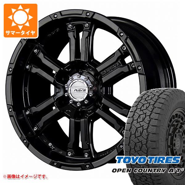 ハイラックス 120系用 サマータイヤ トーヨー オープンカントリー A/T3 265/65R17 112H レイズ デイトナ FDX 8.0 17 :fdxsb 38815 t80994yt:タイヤ1番