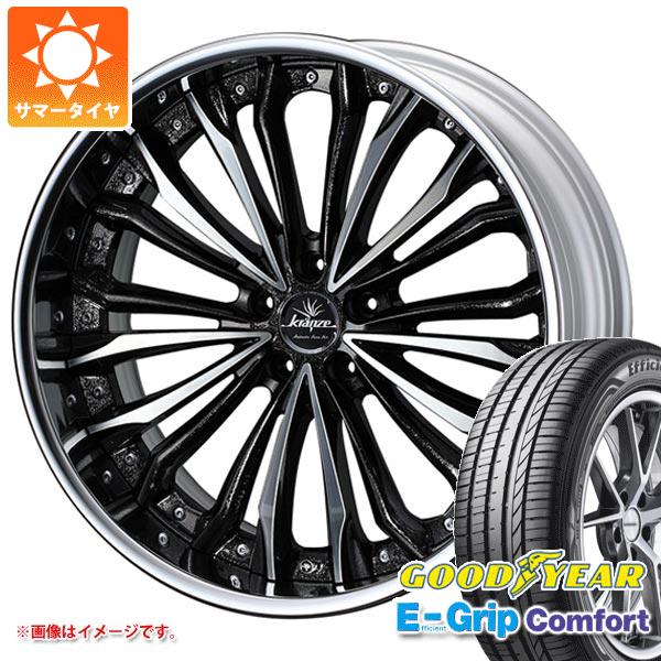 WEDS - 炎節タイア 245/40R19 98W XL グッドイヤー エフィシエントグリップコンフォート クレンツェ フェルゼン 8.5-19