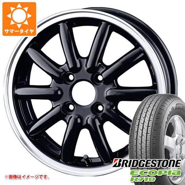 ハイゼットカーゴ S320系用 サマータイヤ ブリヂストン エコピア R710 145/80R12 86/84N (145R12 8PR相当) ドゥオール フェニーチェ RX1 4.0 12 :ferx1bp 28452 d85743ht:タイヤ1番