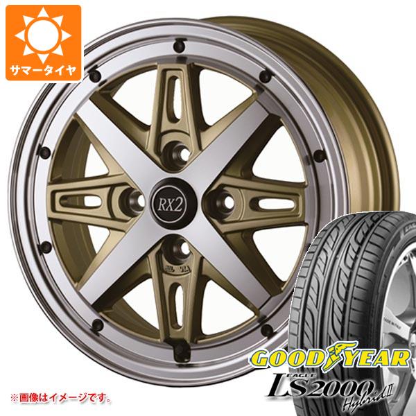 2024年製 サマータイヤ 165/55R15 75V グッドイヤー イーグル LS2000 ハイブリッド2 ドゥオール フェニーチェ RX2 5.0 15 :ferx2 609:タイヤ1番