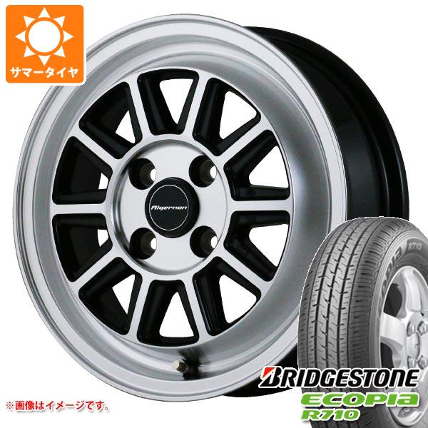 ハイゼットトラック S500系用 サマータイヤ ブリヂストン エコピア R710 165/80R14 97/95N (165R14 8PR相当) ドゥオール フェニーチェ RX4 4.5 14 :ferx4 35115 d85774ht:タイヤ1番