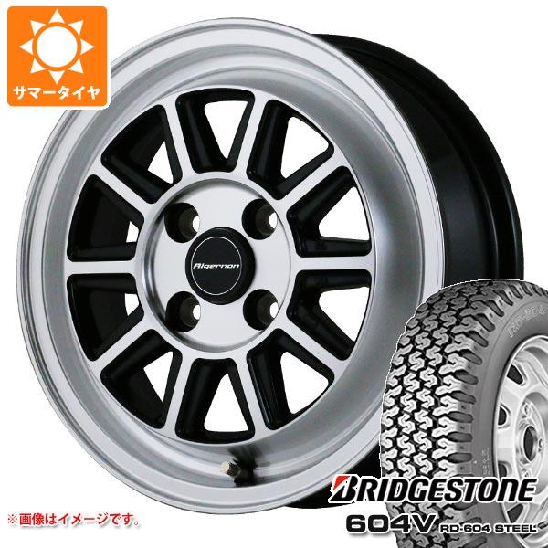 ハイゼットカーゴ S320系用 サマータイヤ ブリヂストン 604V RD 604 スチール 155R12 6PR (155/80R12 83/81N相当) ドゥオール フェニーチェ RX4 4.0 12 :ferx4 28456 d85767ht:タイヤ1番