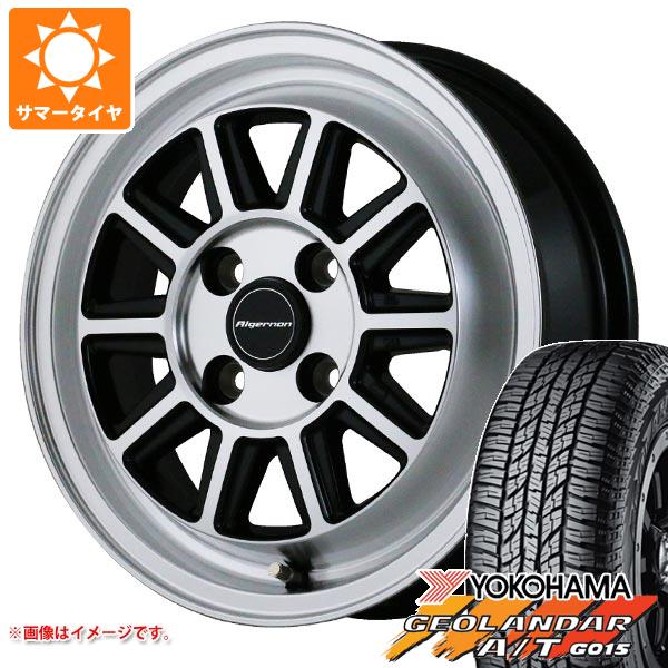 ハスラー用 サマータイヤ ヨコハマ ジオランダー A/T G015 165/60R15 77H ブラックレター ドゥオール フェニーチェ RX4 5.0 15 :ferx4 24998 s861016zk:タイヤ1番