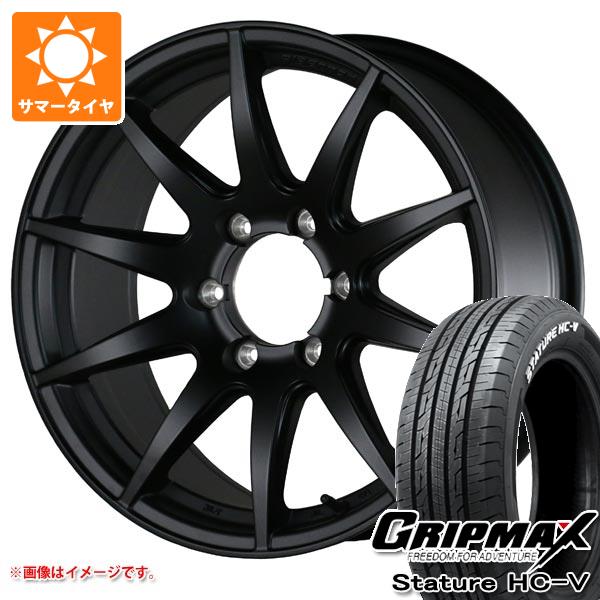 ハイエース 200系用 サマータイヤ グリップマックス スタチャー HC V 215/60R17C 109/107S ホワイトレター ドゥオール フェニーチェ クロス XC10 7.0 17 :fexc10mh 39754 t80968yt:タイヤ1番