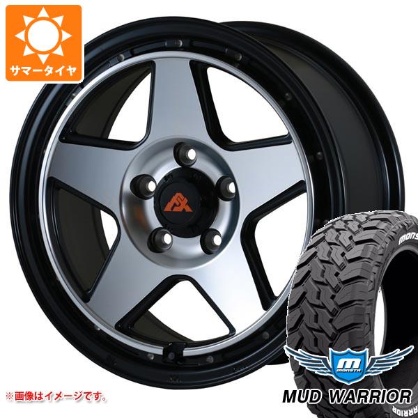 デリカD:5用 サマータイヤ モンスタ マッドウォーリアー LT215/70R16 107/105Q ホワイトレター ドゥオール フェニーチェ クロス XC5 7.0 16 :fexc5bp5 34780 m83960tb:タイヤ1番