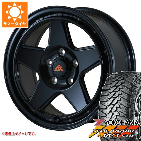 エクリプスクロス GK系用 サマータイヤ ヨコハマ ジオランダー M/T G003 225/70R16 103S ドゥオール フェニーチェ クロス XC5 7.0 16 :fexc5mb5 38829 m83970tb:タイヤ1番