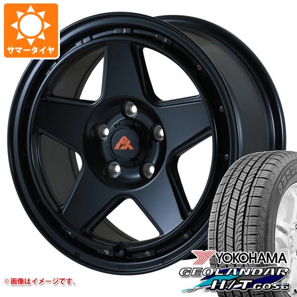 デリカD:5用 サマータイヤ ヨコハマ ジオランダー H/T G056 245/70R16 111H XL ブラックレター ドゥオール フェニーチェ クロス XC5 7.0 16 :fexc5mb5 19612 m83964tb:タイヤ1番