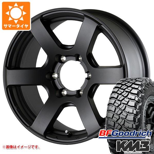 RAV4 50系用 サマータイヤ BFグッドリッチ マッドテレーンT/A KM3 LT245/70R16 113/110Q ドゥオール フェニーチェ クロス XC6 7.0 16 :fexc6bk 30404 t801012yt:タイヤ1番