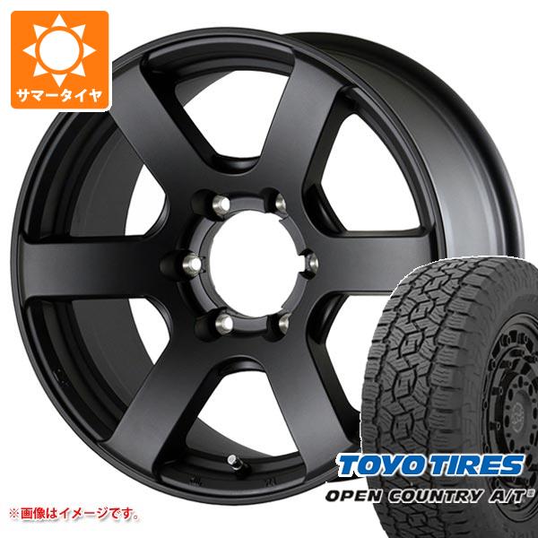 ランドクルーザー プラド 150系用 サマータイヤ トーヨー オープンカントリー A/T3 265/65R17 112H ドゥオール フェニーチェ クロス XC6 8.0 17 :fexc6bk 38815 t80986yt:タイヤ1番