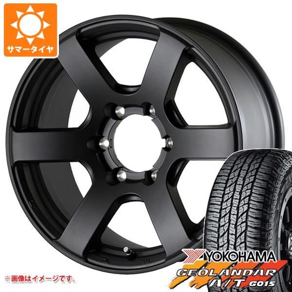 デリカD:5用 サマータイヤ ヨコハマ ジオランダー A/T G015 245/70R16 111H XL ブラックレター ドゥオール フェニーチェ クロス XC6 7.0 16 :fexc6bk 22935 m83964tb:タイヤ1番