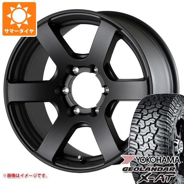 エクリプスクロス GK系用 サマータイヤ ヨコハマ ジオランダー X AT G016 LT235/70R16 104/101Q ブラックレター ドゥオール フェニーチェ クロス XC6 7.0 16 :fexc6bk 35220 m83971tb:タイヤ1番