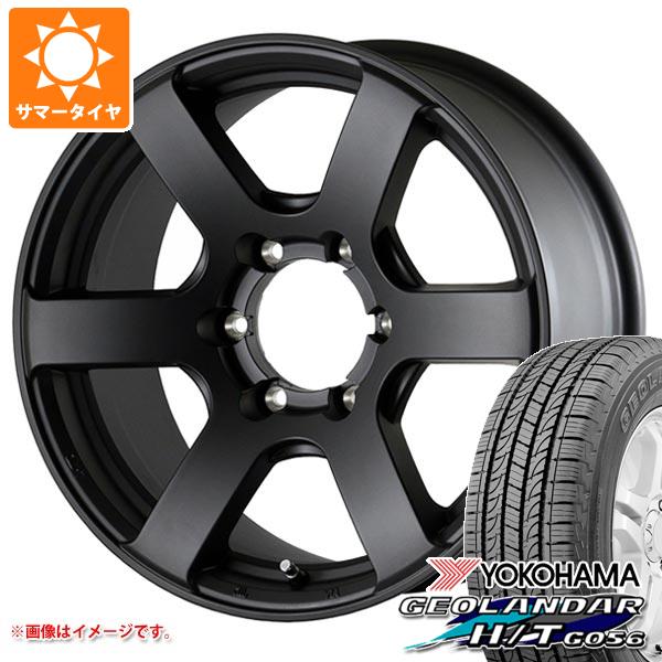 5本セット FJクルーザー 10系用 サマータイヤ ヨコハマ ジオランダー H/T G056 265/70R17 115S ブラックレター ドゥオール フェニーチェ クロス XC6 8.0 17 :fexc6bk 19610 t801004yt 5:タイヤ1番