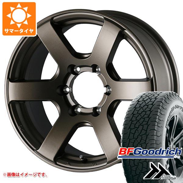 サマータイヤ 225/65R17 102T BFグッドリッチ トレールテレーンT/A アウトラインホワイトレター ドゥオール フェニーチェ クロス XC6 7.5 17 :fexc6br 38063:タイヤ1番