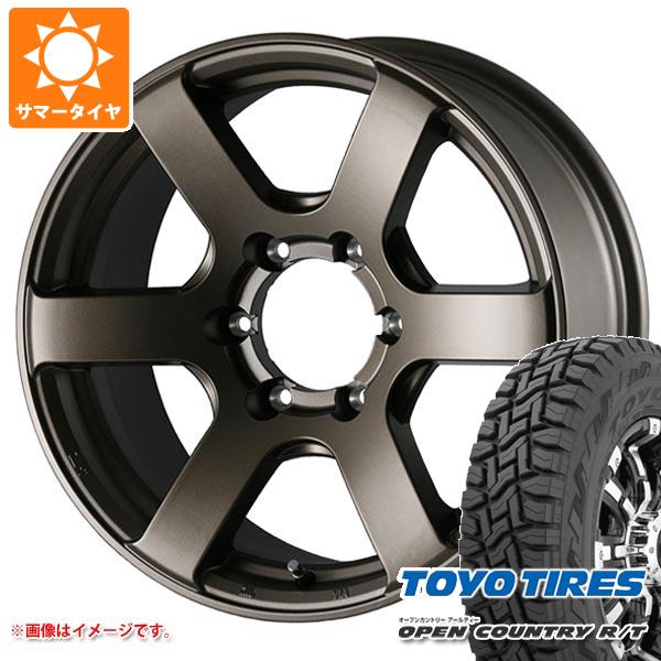 トライトン LC2T用 サマータイヤ トーヨー オープンカントリー R/T 265/65R17 112Q ホワイトレター ドゥオール フェニーチェ クロス XC6 8.0-17｜tire1ban