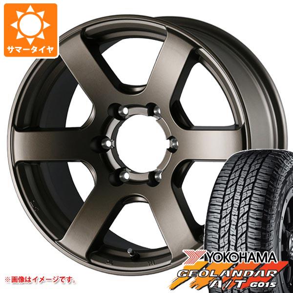 RAV4 50系用 サマータイヤ ヨコハマ ジオランダー A/T G015 245/70R16 111H XL ブラックレター ドゥオール フェニーチェ クロス XC6 7.0 16 :fexc6br 22935 t801012yt:タイヤ1番