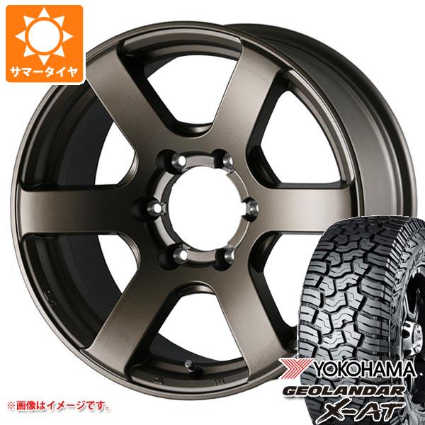 アウトランダー GF/GG系用 サマータイヤ ヨコハマ ジオランダー X AT G016 LT235/70R16 104/101Q ブラックレター ドゥオール フェニーチェ クロス XC6 7.0 16 :fexc6br 35220 m83976tb:タイヤ1番