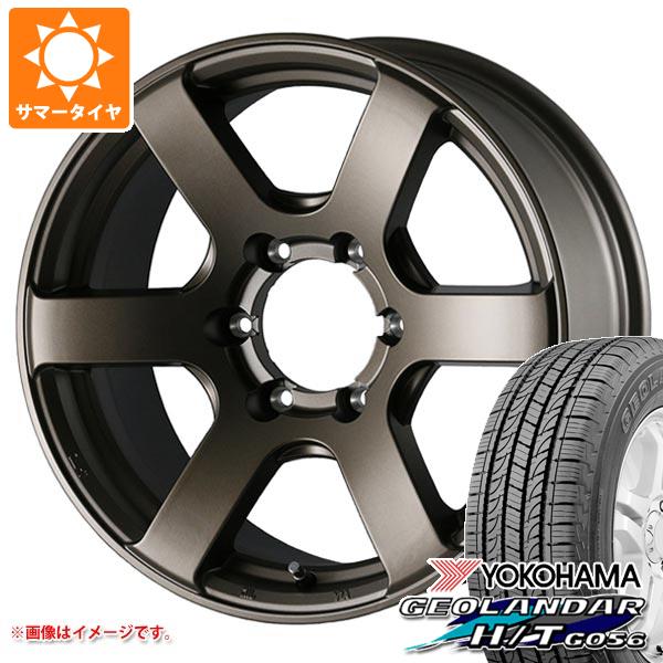 5本セット FJクルーザー 10系用 サマータイヤ ヨコハマ ジオランダー H/T G056 265/70R17 115S ブラックレター ドゥオール フェニーチェ クロス XC6 8.0 17 :fexc6br 19610 t801004yt 5:タイヤ1番