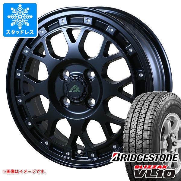 スタッドレスタイヤ ブリヂストン ブリザック VL10 145/80R12 80/78N (145R12 6PR相当) ドゥオール フェニーチェ クロス XC8 4.0-12｜tire1ban