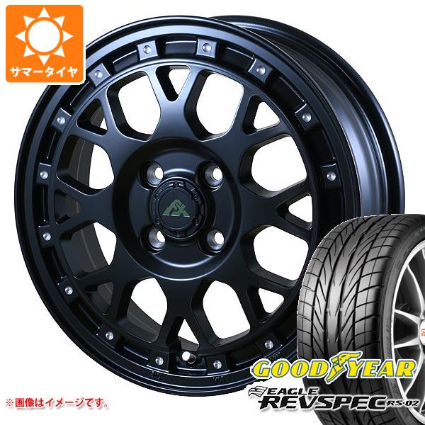 サマータイヤ 165/55R14 72V グッドイヤー イーグル レヴスペック RS 02 ドゥオール フェニーチェ クロス XC8 5.0 14 :fexc8k 523:タイヤ1番