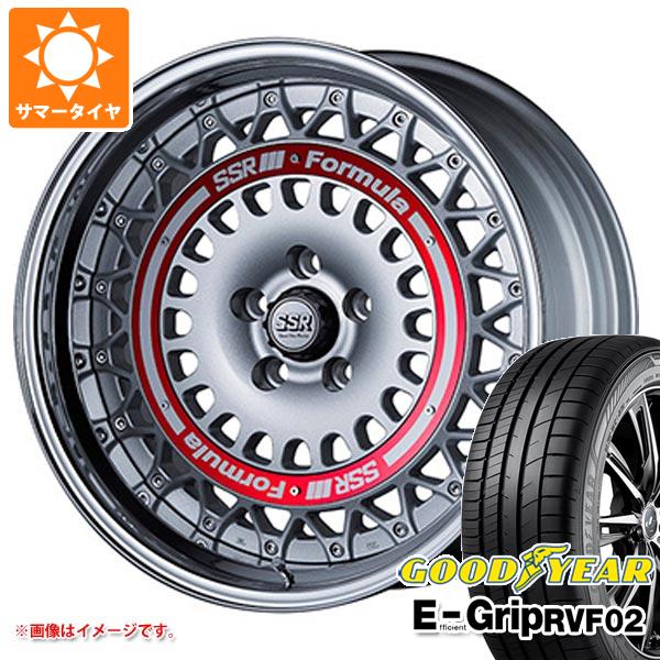 サマータイヤ 245/40R19 98W XL グッドイヤー エフィシエントグリップ RVF02 SSR フォーミュラ エアロメッシュ 8.5 19 :foraero 36610:タイヤ1番