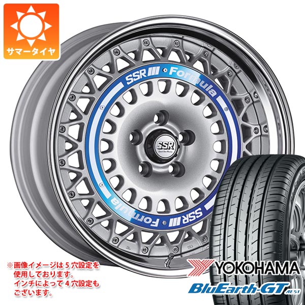 サマータイヤ 245/40R19 98W XL ヨコハマ ブルーアースGT AE51 SSR フォーミュラ エアロメッシュ 8.5 19 :foraero 31264:タイヤ1番