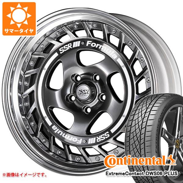 サマータイヤ 205/45R16 83W コンチネンタル エクストリームコンタクト DWS06 プラス SSR フォーミュラ エアロスポーク 7.0 16 正規品 :foraesp 36731:タイヤ1番