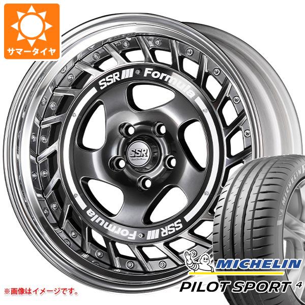 サマータイヤ 235/45R18 (98Y) XL ミシュラン パイロットスポーツ4 SSR フォーミュラ エアロスポーク 8.0 18 正規品 : foraesp 33939 : タイヤ1番