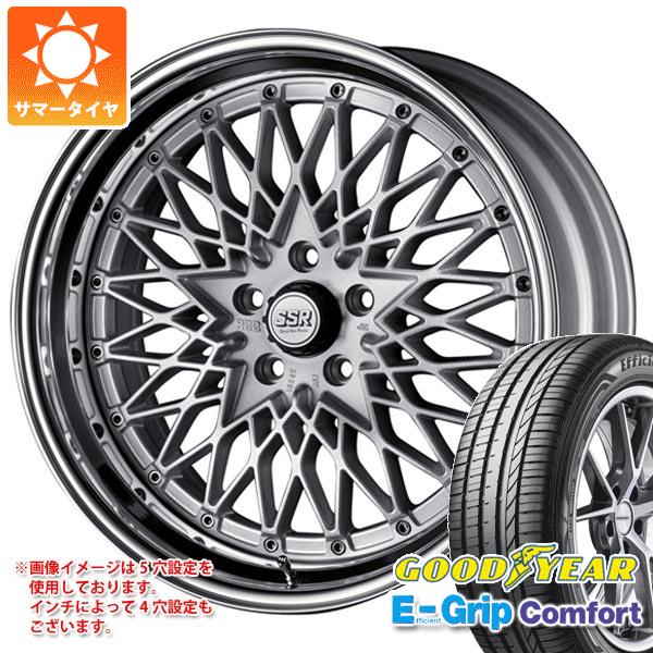 サマータイヤ 215/45R18 93W XL グッドイヤー エフィシエントグリップコンフォート SSR フォーミュラ メッシュ 7.5-18