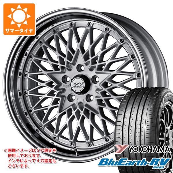 2024年製 サマータイヤ 245/45R19 102W XL ヨコハマ ブルーアースRV RV03 SSR フォーミュラ メッシュ 8.5-19｜tire1ban