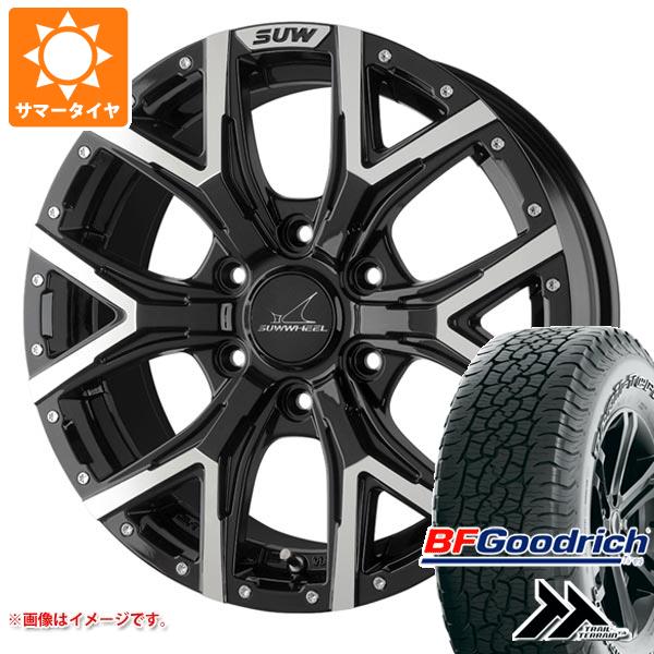 5本セット FJクルーザー 10系用 サマータイヤ BFグッドリッチ トレールテレーンT/A 275/55R20 113T アウトラインホワイトレター クライメイト フォルテ 8.5-20