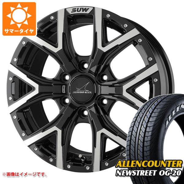 ハイエース 200系用 サマータイヤ オーレンカウンター ニューストリート OG-20 215/60R17C 109/107T ホワイトレター クライメイト フォルテ 6.5-17｜tire1ban