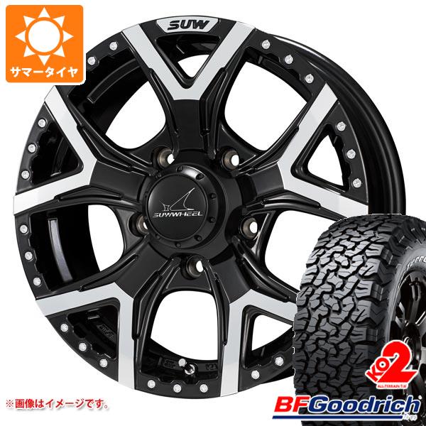 5本セット ジムニー JB64W用 サマータイヤ BFグッドリッチ オールテレーンT/A KO2 LT225/75R16 115/112S ホワイトレター クライメイト フォルテ 5.5 16 :fortej 19592 s861004zk 5:タイヤ1番