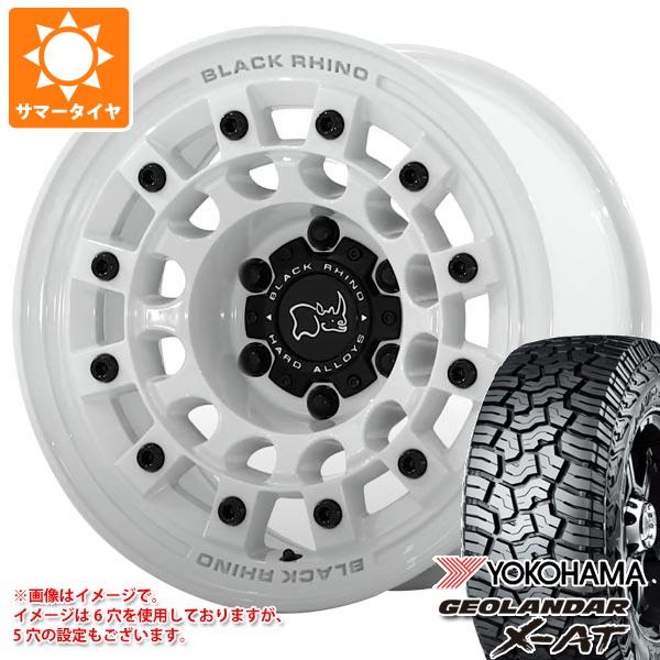 ジープ ラングラー JK/JL系用 2024年製 サマータイヤ ヨコハマ ジオランダー X AT G016 LT265/70R17 121/118Q ブラックレター ブラックライノ フジ :fujigww 33341 j27102p:タイヤ1番