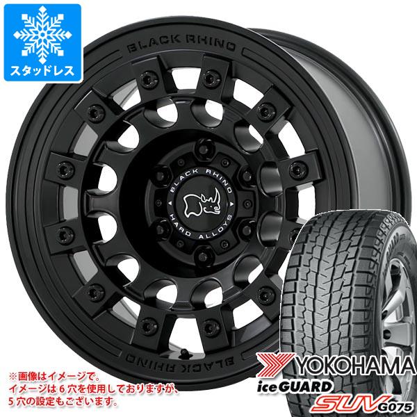 ジープ ラングラー JK/JL系用 スタッドレス ヨコハマ アイスガード SUV G075 265/70R17 115Q ブラックライノ フジ