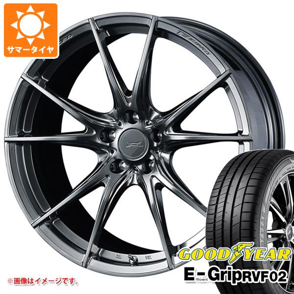WEDS - 炎節タイア 245/45R19 102W XL グッドイヤー エフィシエントグリップ RVF02 F 無し FZ-2 8.0-19