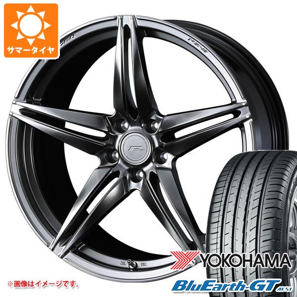 WEDS - 朱夏タイア 245/50R18 100W ヨコハマ 青碧地びたGT AE51 F 絶無 FZ-3 8.0-18 自動車-夏タイヤ、ホイールセット-タイヤ、ホイール